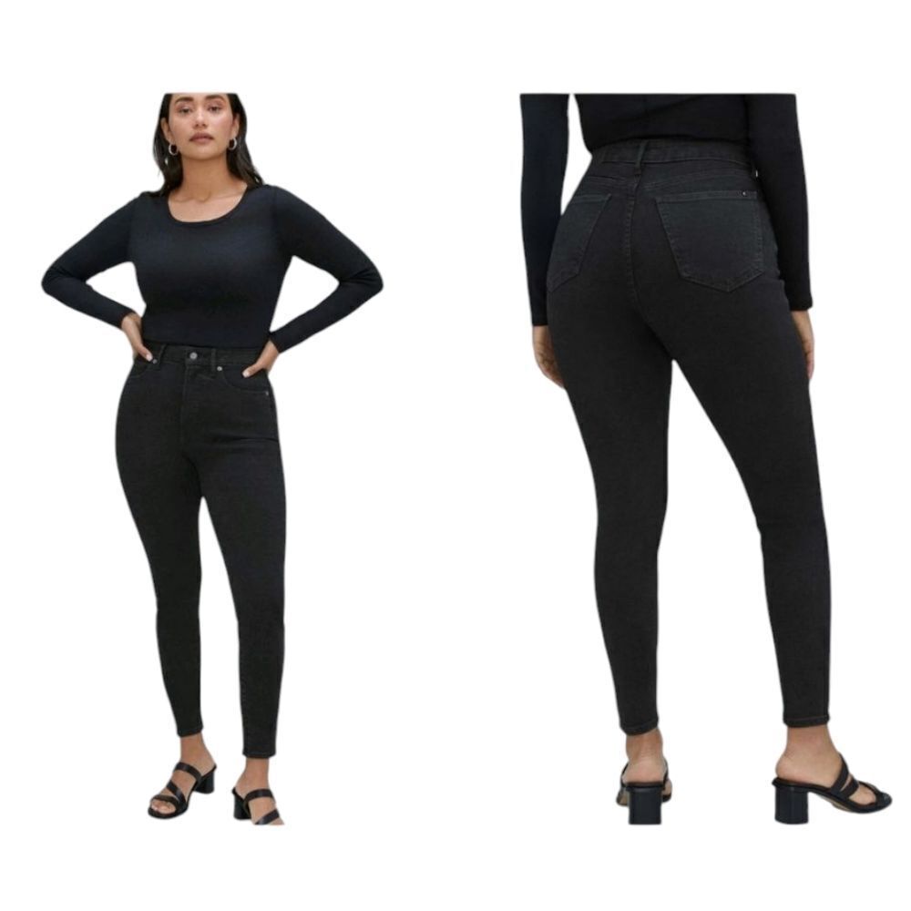Everlane The Curvy Way-High Jean Organic Cotton Black Size 33